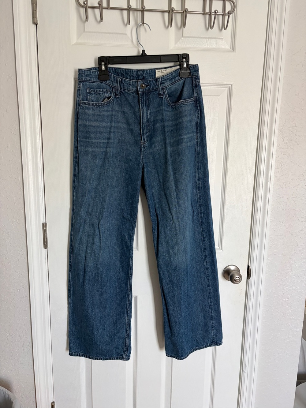 rag & bone Lori wide leg jeans